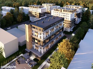 MODRAKOWA/ 63,5 m2/ 4 pokoje/ balkon i ogródek