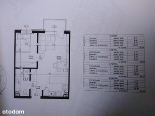 2-pokojowe mieszkanie 44m2 + ogródek Bez Prowizji