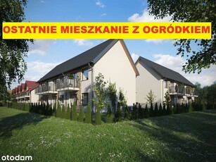 Ostatnie mieszkanie 2 pok. z ogródkiem! DEWELOPER