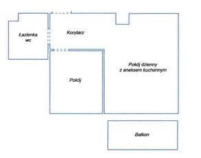 3-pokojowe mieszkanie 54m2 + loggia Bez Prowizji