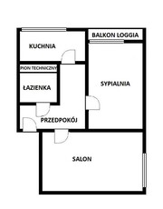 4-pokojowe mieszkanie 89m2 + balkon Bezpośrednio