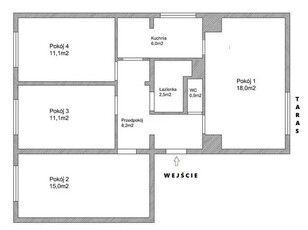 Sprzedam mieszkanie M5 4-pokojowe (74,5 m2)