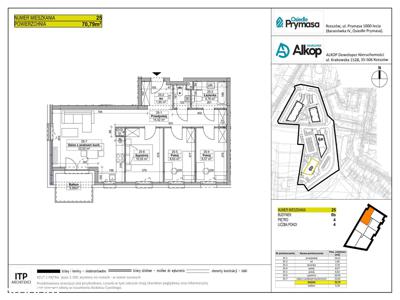 Osiedle Prymasa | mieszkanie 4-pok. 6B_25 | Gotowe