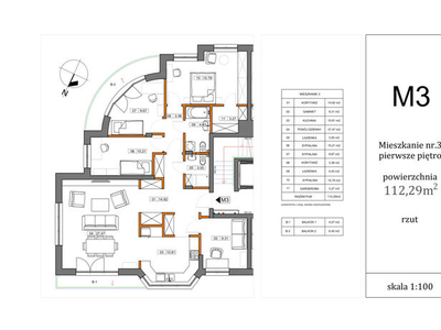 Apartament, 5 - pokoi, 2 balkony, Metro Bemowo