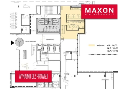 Biuro do wynajęcia 100,00 m², oferta nr 22996/PBW/MAX