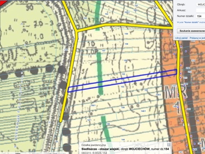 Działki MR 80 ar i 62 ar WOJCIECHÓW gm. Siedliszcze