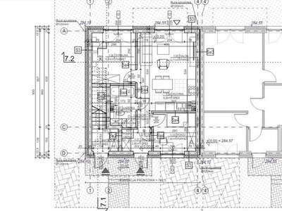 Mieszkanie 3-pok 47.10m2 + ogród + parking