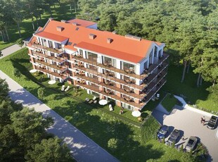 Apartament z ogródkiem nad Jeziorem Mikołajskim 68,35 m2