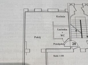 Gotowa do wprowadzenia kawalerka z nyża o pow. 37m2