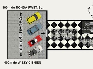 Lokal użytkowy Wrocław Wrocław-Krzyki, Południe, rondo Powstańców Śląskich