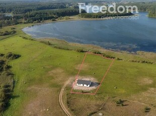 Wyjątkowy dom z linią brzegową , Brzeźno Łyńskie