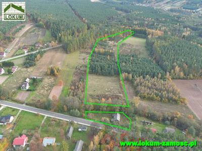 DZIAŁKI BUDOWLANE W JACNI, GMINA ADAMÓW, POWIERZCHIA 0,25HA,