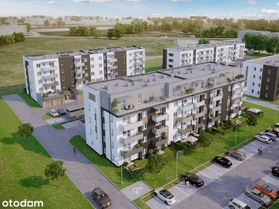 2-pokojowe mieszkanie 41m2 + balkon C1/P2/4