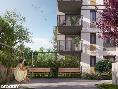 2-pokojowe mieszkanie 42m2 + balkon