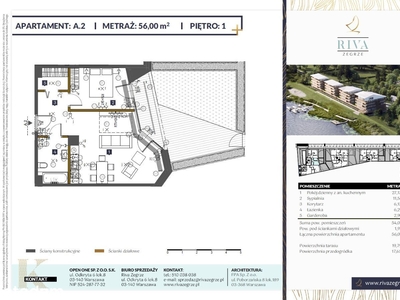 Apartamenty w kameralnej inwestycji nad wodą A.2