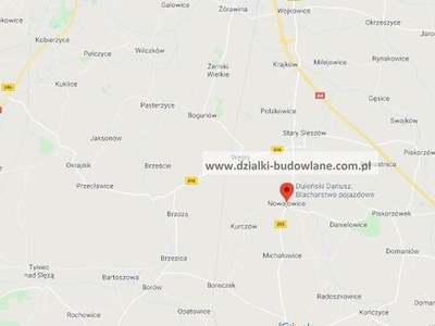 Działka budowlana Nowojowice #trasa na Strzelin