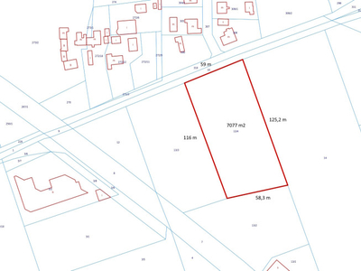 Działka produkcyjno - usługowa Gdańsk Kokoszki 7077 m2