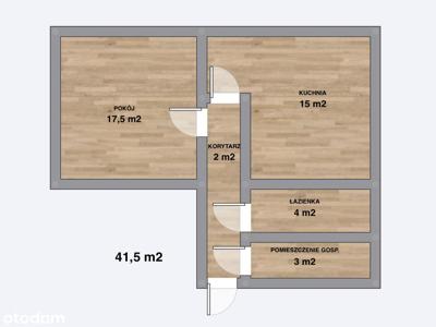 Nowa niższa cena ! 41,5 m2-Otmuchów (Nieradowice)