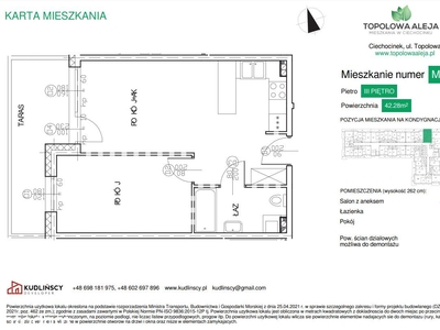 Nowe mieszkanie w Ciechocinku (M78)