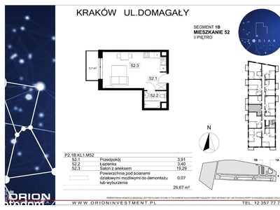 Osiedle Zodiak | nowoczesne mieszkanie 39 M52