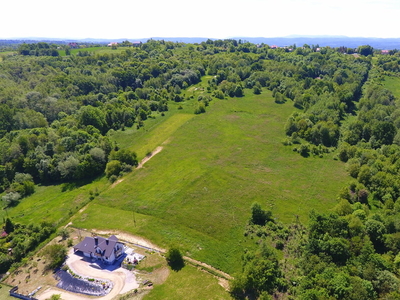 Przestronna działka 30a Okocim - Tarnów 33km