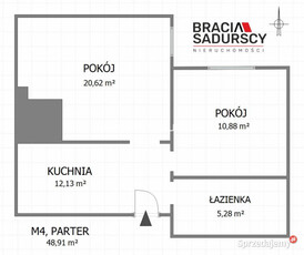 Mieszkanie Chrzanów 48.91m2 2 pokoje