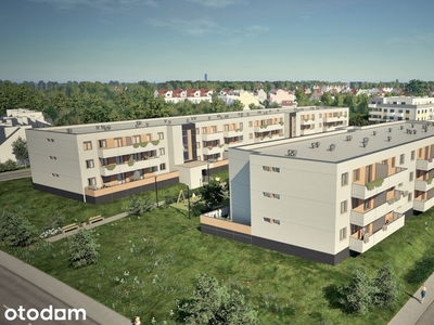 2-pokojowe mieszkanie 43m2 + balkon