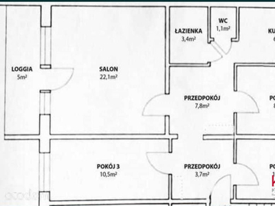 4 pokoje z balkonem | DO REMONTU | Piątkowo!