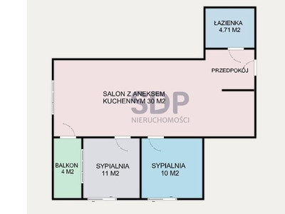 Biuro na sprzedaż 59,30 m², oferta nr 33152L