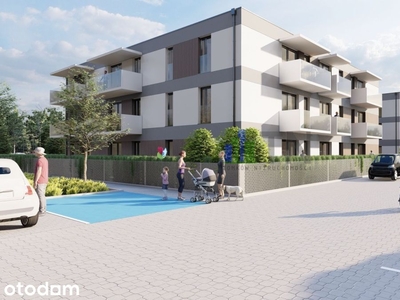 3 pokojowy apartament z ogródkiem- Projekt Redena