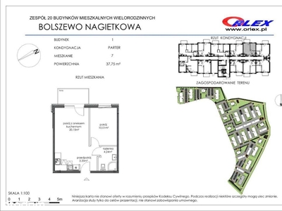 Słoneczne mieszkanie. Bolszewo ul. Nagietkowa 4/7