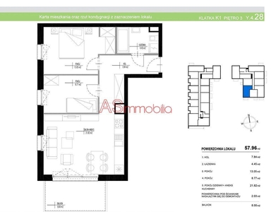 2-pok. umeblowane 44m2, Rakowicka, 2 ogródki