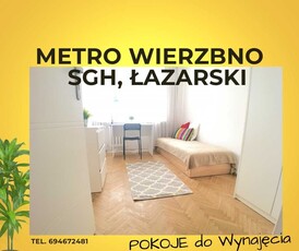 Przestronny Pokój - Metro Wierzbno, SGH, Łazarski