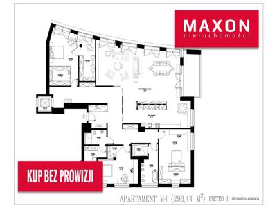 Mieszkanie na sprzedaż 298,44 m², piętro 1, oferta nr 58733/MS/MAX