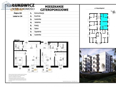 4 pokojowe mieszkanie Cz-Dz Nowa inwestycja!