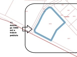 Działka budowlana z warunkami zabudowy