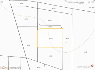 Sprzedaż działki Sułów 1132m2