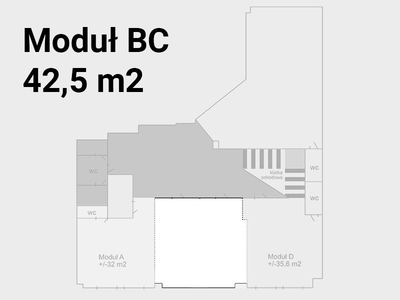 Biuro lokal do wynajęcia Oświęcim powierzchnia 42,5 m2