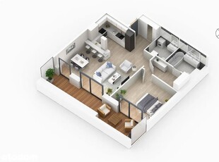 Nowy apartament na Saskiej Kępie 70 m2 z garażem