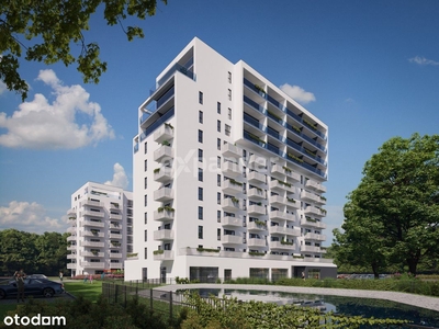 Nowe 2 pokoje 42,66 m2 ! Duży balkon 5,56 m2 !