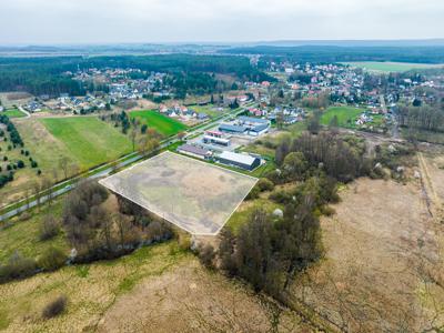 Działka komercyjna z gotowym projektem na biznes