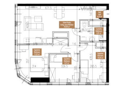 Apartament, ul. Mickiewicza