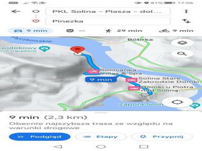 Działka Solina Rolna 0.58h do kolejki gondolowej 2300m