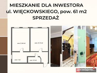 Oferta sprzedaży mieszkania 61m2 2-pok Wrocław Więckowskiego