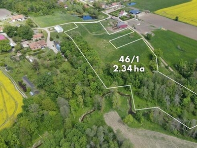 Działka Sporwiny / 2,34 ha / warunki zabudowy / prąd