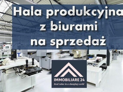 Oferta sprzedaży hali produkcyjno-magazynowej z budynkiem bi