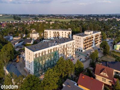 Dwupokojowe mieszkanie z dużym balkonem