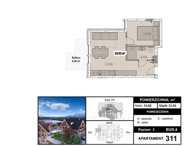 Apartament wakacyjny Sprzedaż Kluszkowce, Polska