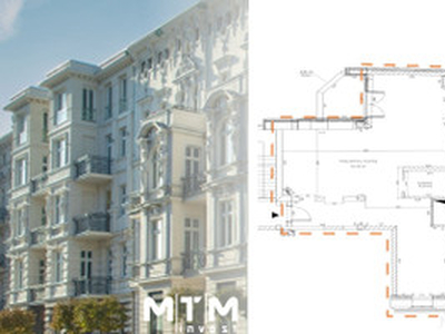 Mieszkanie na sprzedaż, 91 m², 3 pokoje Szczecin Centrum