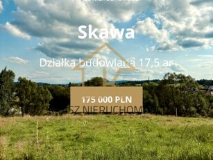 Działka budowlana Skawa